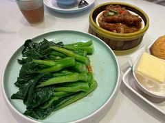 白灼广东菜心-润记·广东餐馆(苏州中心店)