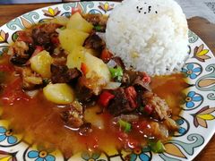 -歹歹的加个面过油肉拌面