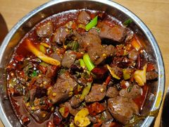 贵州经典爆炒鸡血-华仔龙虾(永乐路总店)