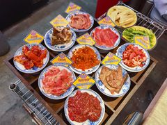 特色内脏九宫格拼盘-王歘歘·chuǎ火锅(五道营店)