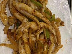 铁板香辣鱿鱼脚-品未·铁板烧(甜水园店)