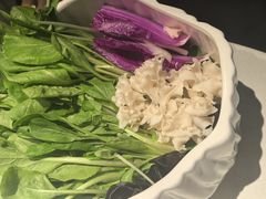 现烫鸡毛菜-皖厨·中国徽菜(万象食家店)