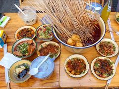 -拈签一笑黄牛肉辣卤串串