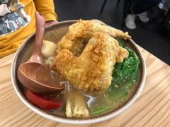 虾皮牛骨汤双飞鸡翅粉-福米小馆