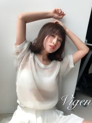 日式甜美气质。 空气感纹理造型➕轻微反翘发尾-QZHAIR SALON