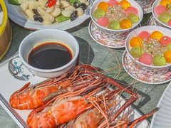 -七的湖·晚芳亭·阳澄湖农家菜·大闸蟹(莲花岛店)