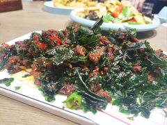 紫苏牛柳-老街坊海鲜家常菜(新城路店)