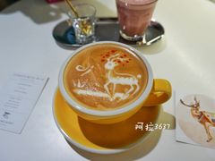 艺术拿铁-不正咖啡(万达尊店)