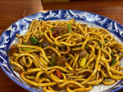 干炒拉皮-嘉峪关伊俩寺烤肉店