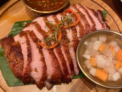 炭烧猪颈肉-mango tree芒果树泰国餐厅(青岛万象城店)