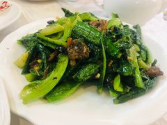 豆豉鲮鱼油麦菜-文记壹心鸡(宝华路店)