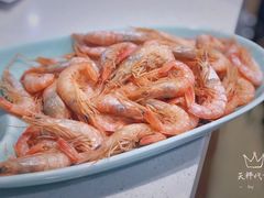 白灼立虾-浩运·海鲜青岛菜·海胆水饺(石老人店)