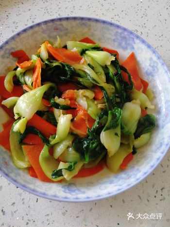 大粮小菜儿：视觉素食美味～小炒油菜