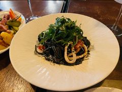 青口墨鱼汁意面-斯普汇生蚝牛排馆(中骏世界城店)