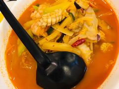 海鲜辣汤面-桃园中华料理炸酱面(燕儿岛路店)
