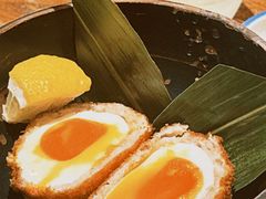 鸡肉碎溏心蛋-Fukumimi·美醉堂 居酒屋(金尚店)