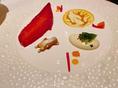 烟熏三文鱼混合芥末酱-福楼法餐厅FLO