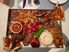 宫廷烤肉拼盘-伊斯坦布尔土耳其清真咖啡餐厅