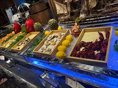 -海棠湾洲际-涛·海底餐厅·美人鱼·自助餐·海底隧道