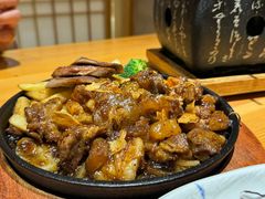 铁板牛肉粒-大岛日本料理铁板烧(南通大饭店)