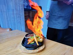 铁板火焰牛扒-候鸟等风来·精致西厨(万科第五城店)