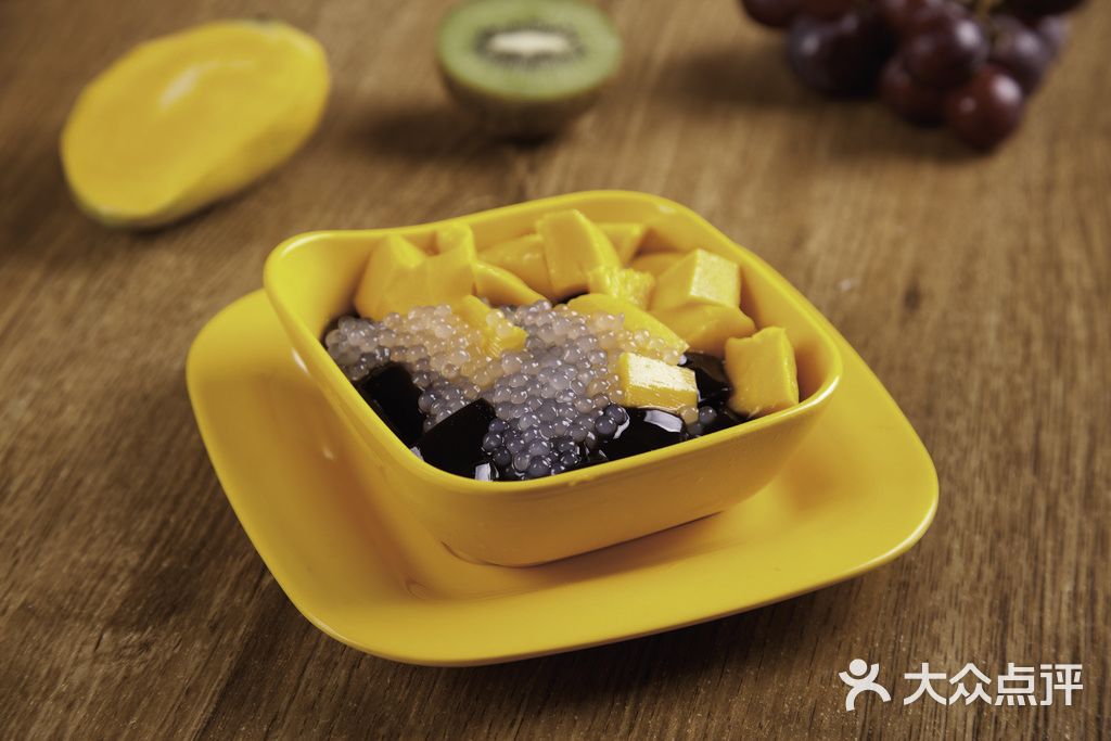 芒果西米龟苓膏