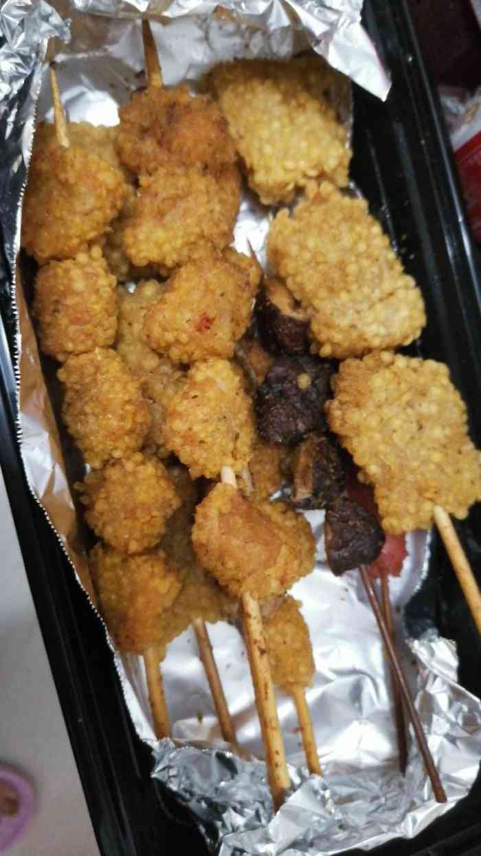 串意十足烧烤店(小和山新苑店)-"点的外卖 下次有机会到店 微辣刚刚好