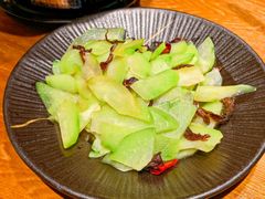 佛手瓜炝炒北风菌-云海肴·汽锅鸡·云南菜(苏州中心店)
