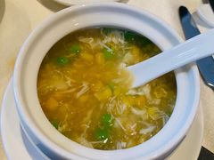 生拆蟹肉玉米羹-皇朝会.经典传统粤菜(外滩店)