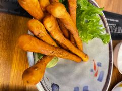 现炸茴香小油条-庭院·冰煮羊·北京涮肉(西单店)
