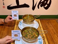 -东来菜馆•手抓海鲜家常菜•海鲜锅贴(鸽子窝店)