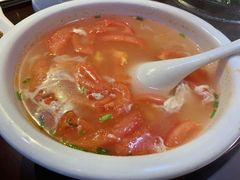 西紅柿蛋花湯-苏州人家(锦溪镇店)