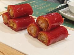 金沙海虾红米肠-悦得闲广式茶楼点心(石厦时代广场店)