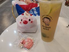 -憨豆先生奶茶店