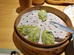 抹茶荠菜蒸饺-小六汤包·老字号·中华名小吃(兴庆路店)