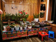 自助取餐区-四姑娘山阿巴郎·藏式花园餐厅