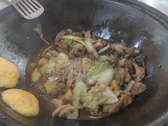 -粘豆包柴火铁锅炖