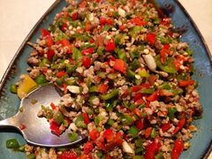 山椒炒肉末-山石榴·贵州菜(丰盛里店)