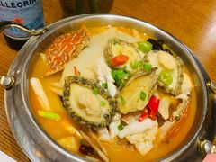 鲍鱼混烧-甜阿姨·天台花园私房菜(万松园店)