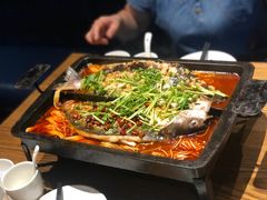 炭烤双味眉公鱼-茅炒屋龙虾·烧烤·湘菜(新河路店)