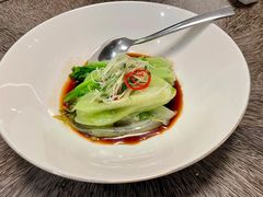 白灼唐生菜-Yan Ting 宴庭中餐厅(上海静安瑞吉酒店)