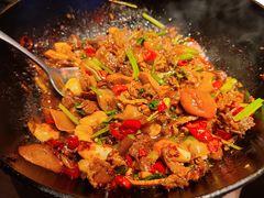 现炒黄牛肉-小隐人家(乐松店)