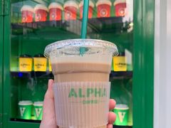 桂花拿铁-ALPHA COFFEE阿尔法咖啡(虹泉路店)