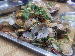 炒花蛤-老虎滩大连海鲜烧烤(建邺云锦路总店)