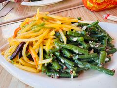 凉菜豆角-張飛扒肉•四代传承(道外店)