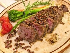 炙烤彩色胡椒牛排-CRAZYONES克芮旺斯西班牙餐厅(苏州中心店)
