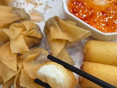 炸牛奶拼炸云吞-阿多私房菜(顺德店)