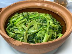 虾酱通菜-凤城康记饭店