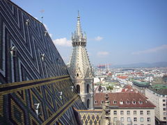 塔楼眺望-斯蒂芬主教座堂(Stephansdom)