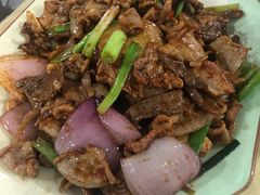 葱姜炒猪杂-标记美食新鲜猪杂(兴南大道店)